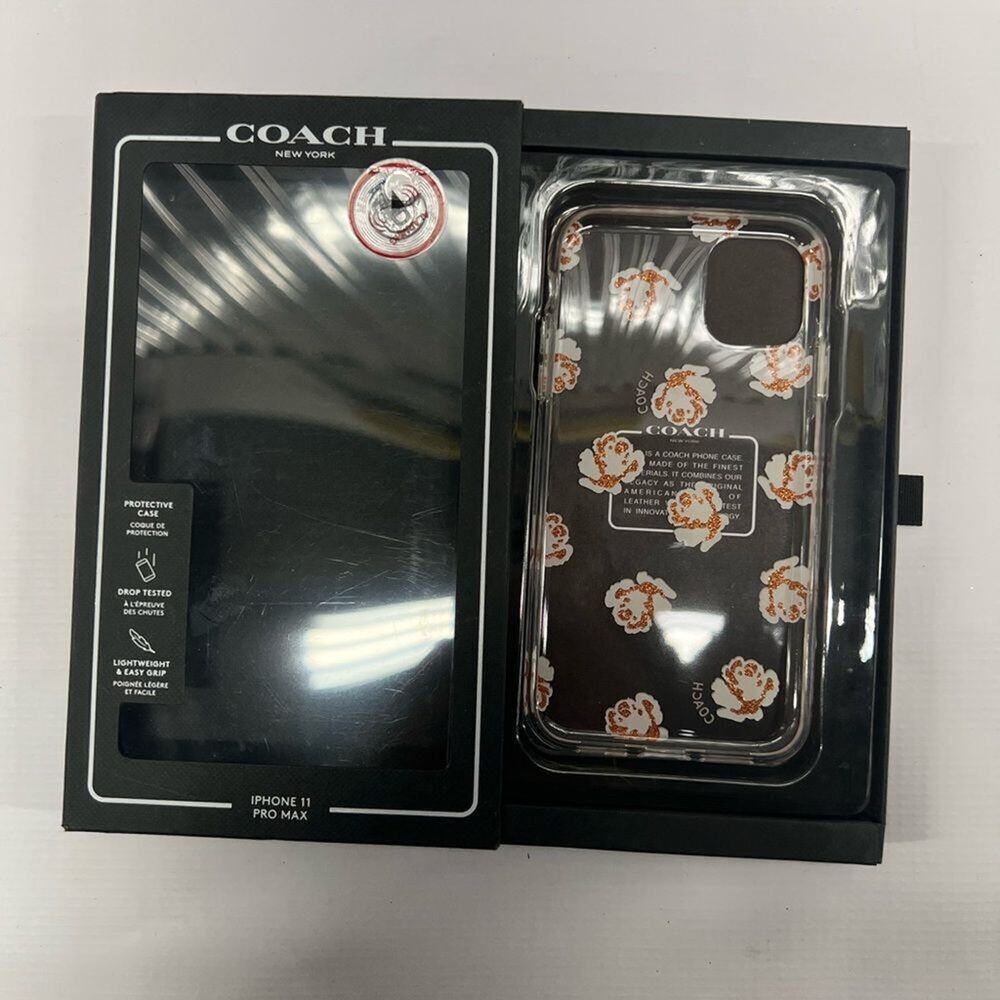 NWT COACH i‎ PHONE 11 PRO MAX CASE